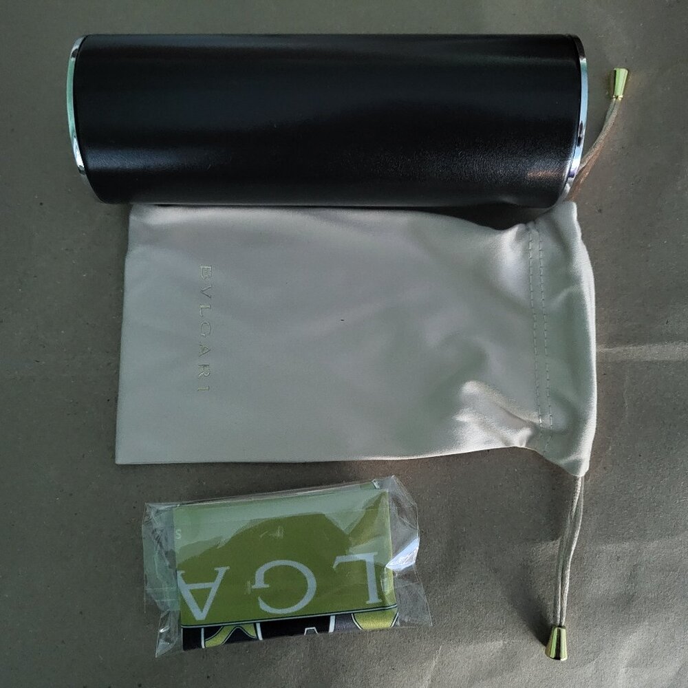 Bvlgari Cylinder Sunglasses Case